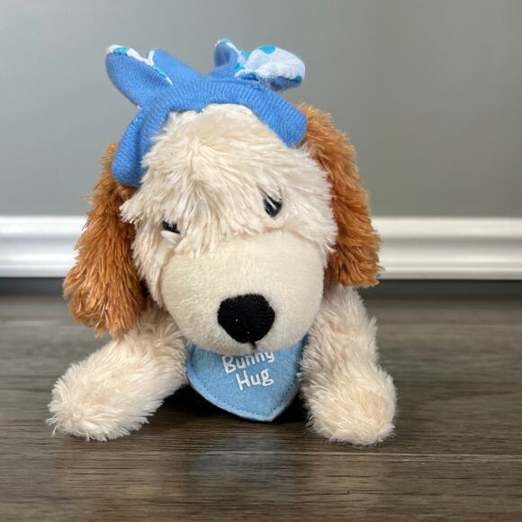 Sound‎ N Light Easter Dog With Rabbit Ears Plush - Picture 1 of 5